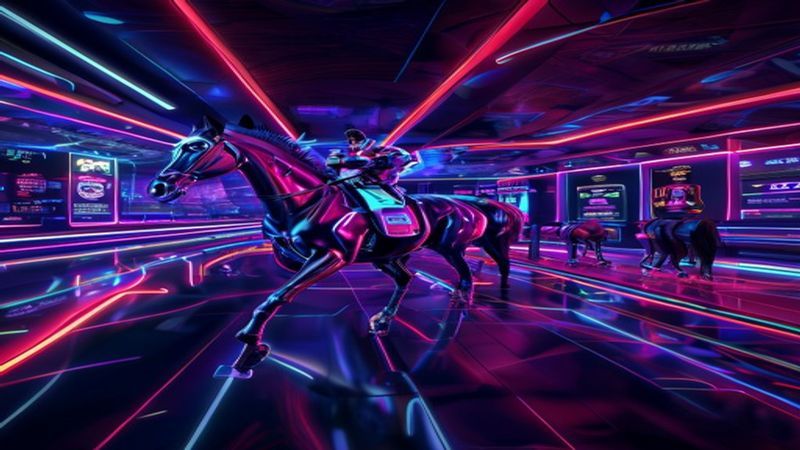 Giải đấu Esport với hai đội thi đấu trên sân khấu lớn
